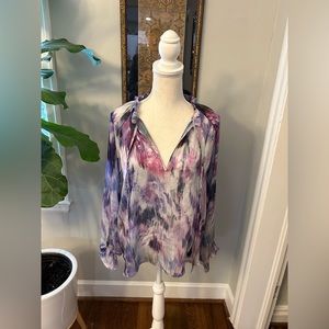 LIKE NEW lola & sophie Purple Blouse Size XS